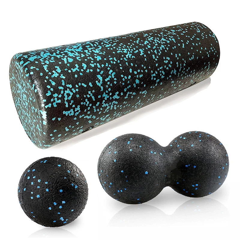 

EPP Yoga Foam Roller Fitness Massage ball Set Peanut Massager Balls for Leg/Arm/Back/Feet Pain Self-Myofascial Treatment Tool