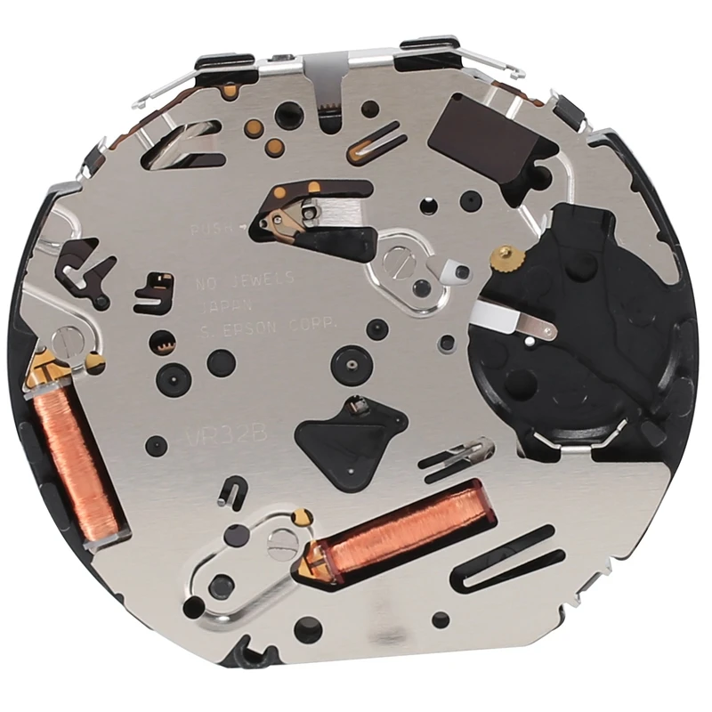 Quartz Movement High Accuracy Chronograph Accessories For VR32A Watch Wrist Quartz Movement Repair Parts