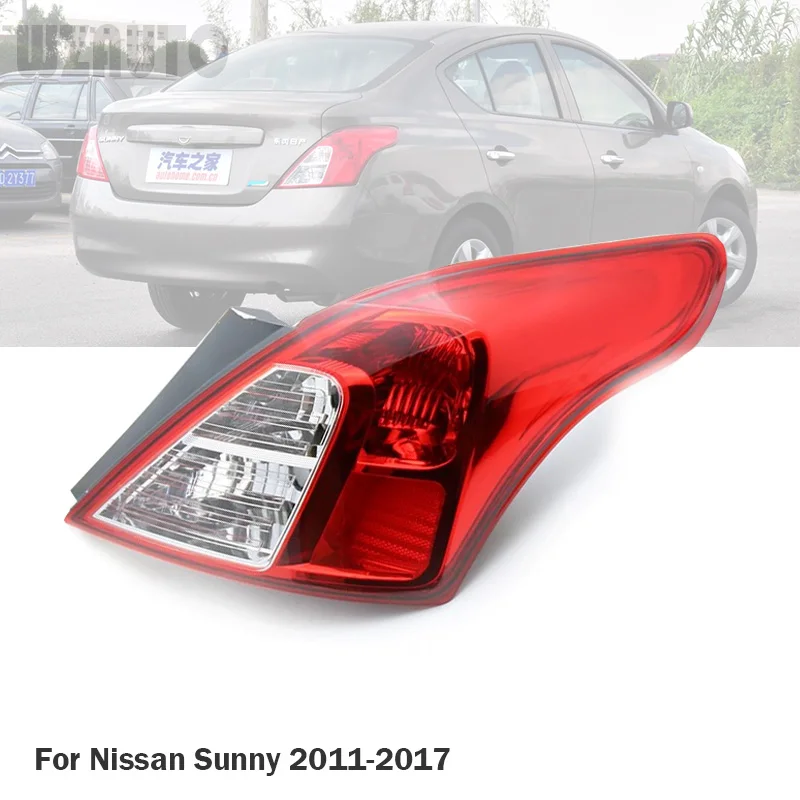 Автомобильный задний бампер задняя крышка Тормозная лампа корпус для Nissan Sunny