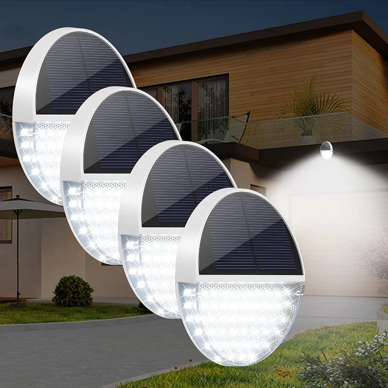 

Outdoor Solar Motion Sensor Lights Door Lamps Security Flood Lightings Modes for Garage Front Door Wall Porch Steps Fence Street
