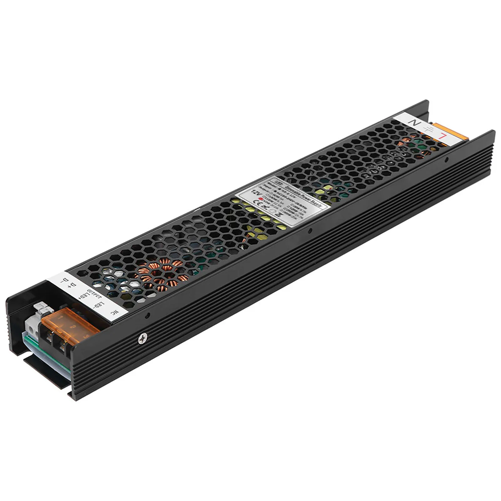 Корпус из алюминиевого сплава источника питания мощностью 250 Вт с SCR 0 ~ 10V PWM DALI Control