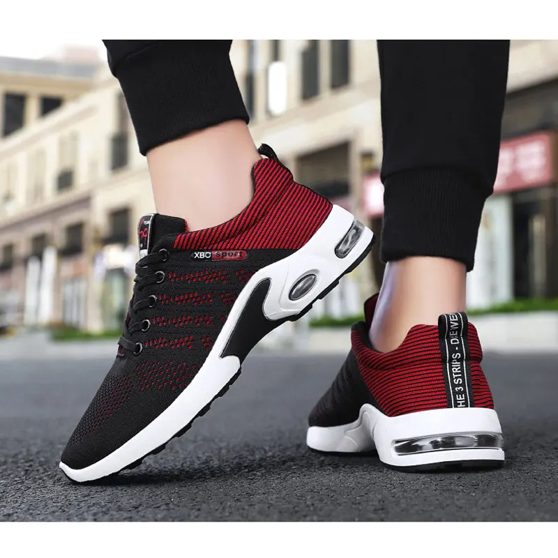 Men's Sneakers Fashion Non-Slip Comfortable Breathable Sport Running Shoes Trend Outdoor Sports Lightweight Sneakers Size 39-45