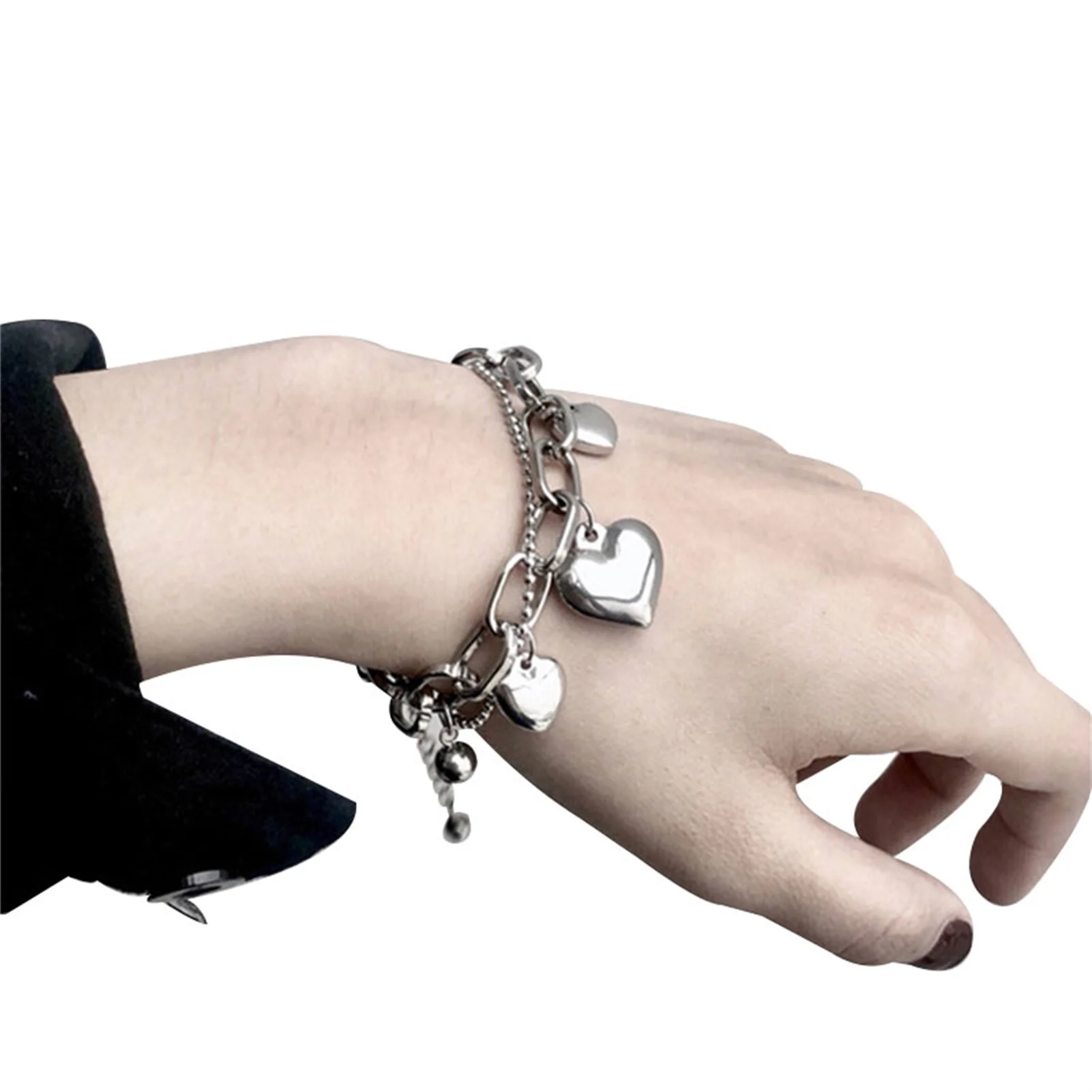 

Charm Chain Bracelet Elegant Beautiful Fashion Bracelet Jewelry Accessories For Women Girls