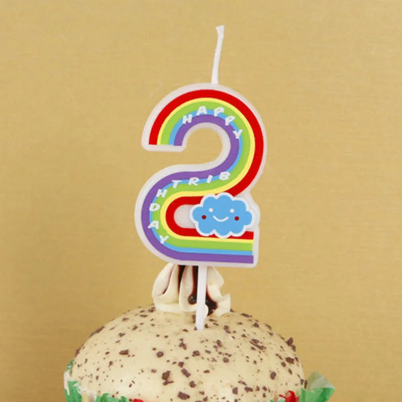 

Детская цифровая свеча "Радужное облако"