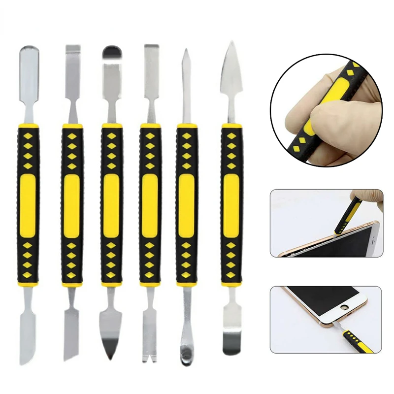 6 шт. мини-металлический инструмент для открытия и ремонта мульти-инструмент