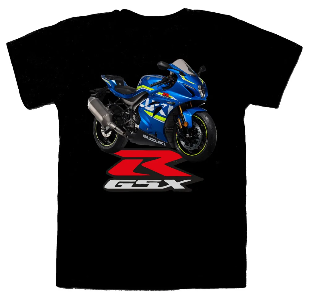 ФУТБОЛКА ДЛЯ МОТОЦИКЛА GSX-R вдохновленная аниме ретро-узор ужасов Y2K летняя