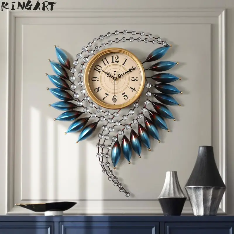 

3d Big Wall Clock Modern Design Large Wall Watch Living Room Home Watch Luxury Desk Wall Clock Home Decor Metal Wall Clock C532