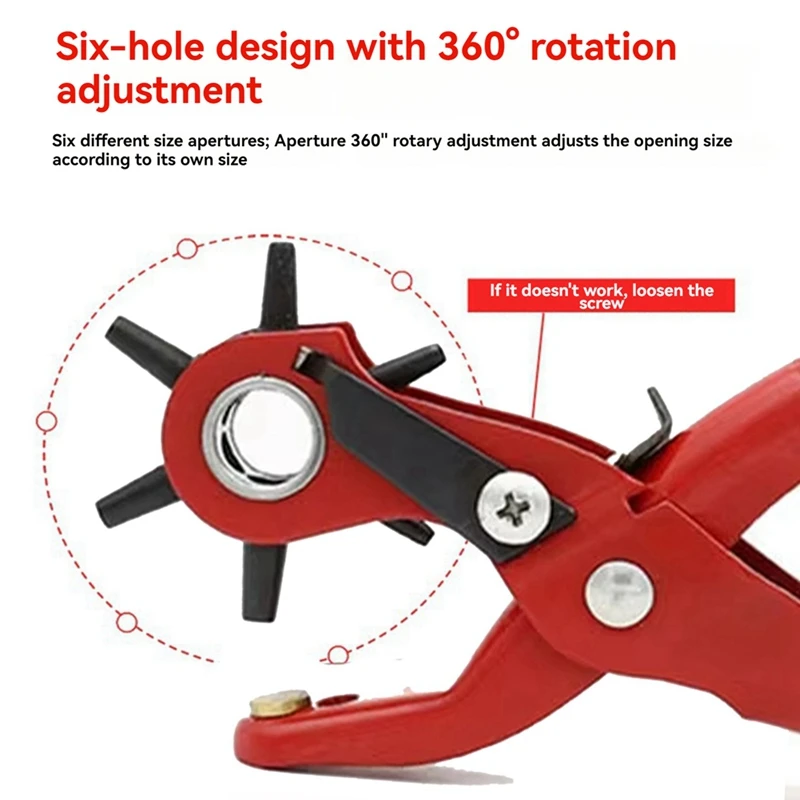 Швейный кожаный ремень дырокол плоскогубцы зажим с крючком 2/2 5/3/3 5/4/4 5 мм размер