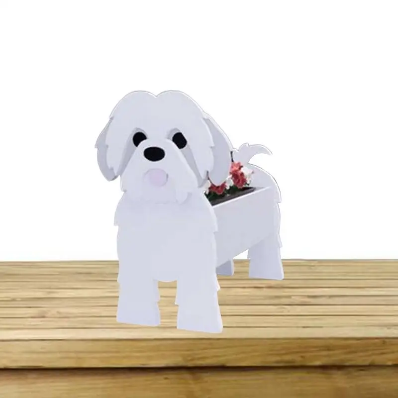 

Animal Shaped Cartoon Pot Animal Shaped Flower Pot Dog Shape Plant Container Holder For Outdoor Indoor Plants Storage Container