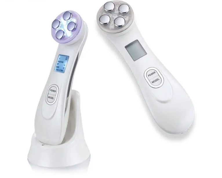 

home use 7 colors mini lamps facial massage device skin rejuvenation infrared led light therapy toning machine
