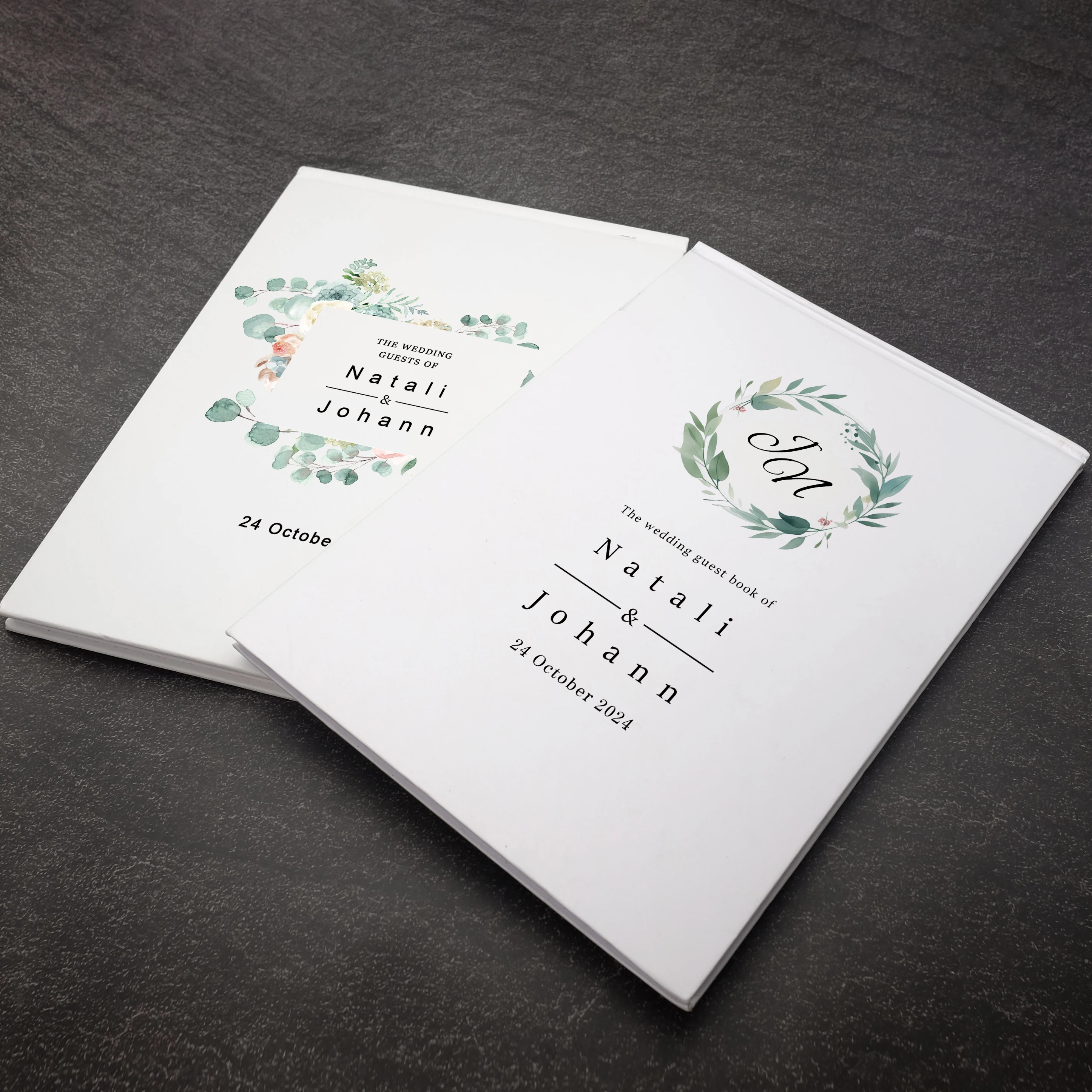 Пользовательская Свадебная книга персонализированная Гостевая брачный альбом