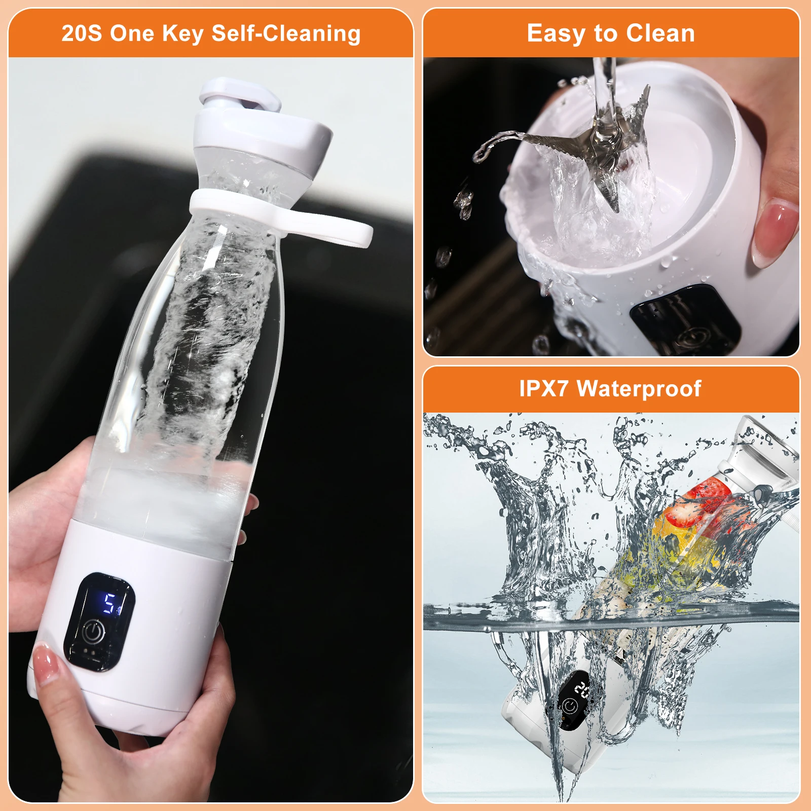 Pawaca Мини Портативный блендер для свежего сока смузи бутылка миксер чашка