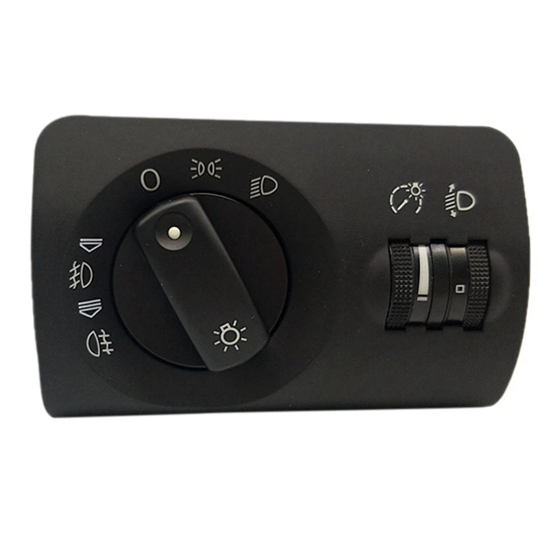 

Automotive Headlight Adjustment Switch Headlight Combination Switch Fog Light Switch Knob Parts For A6 S6 C5 4B1941531F