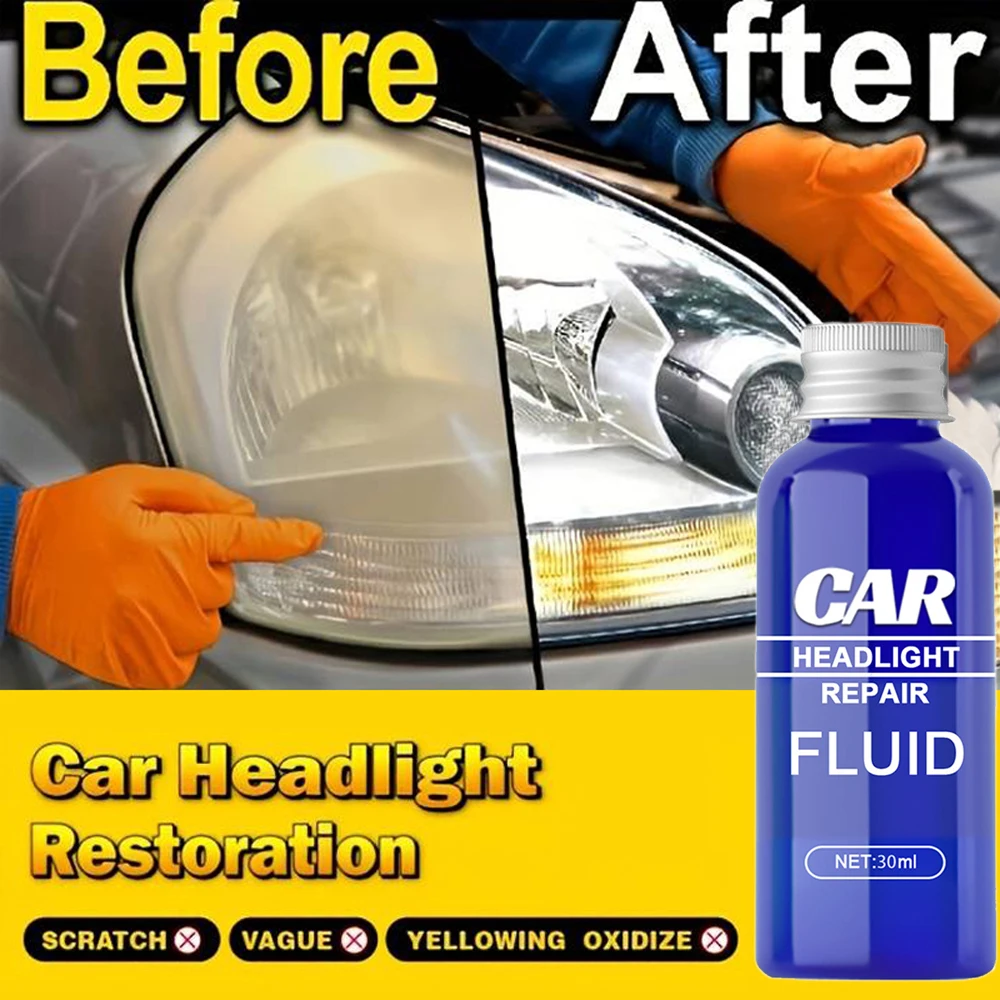 Набор для полировки автомобильных фар паста удаления царапин и окисления