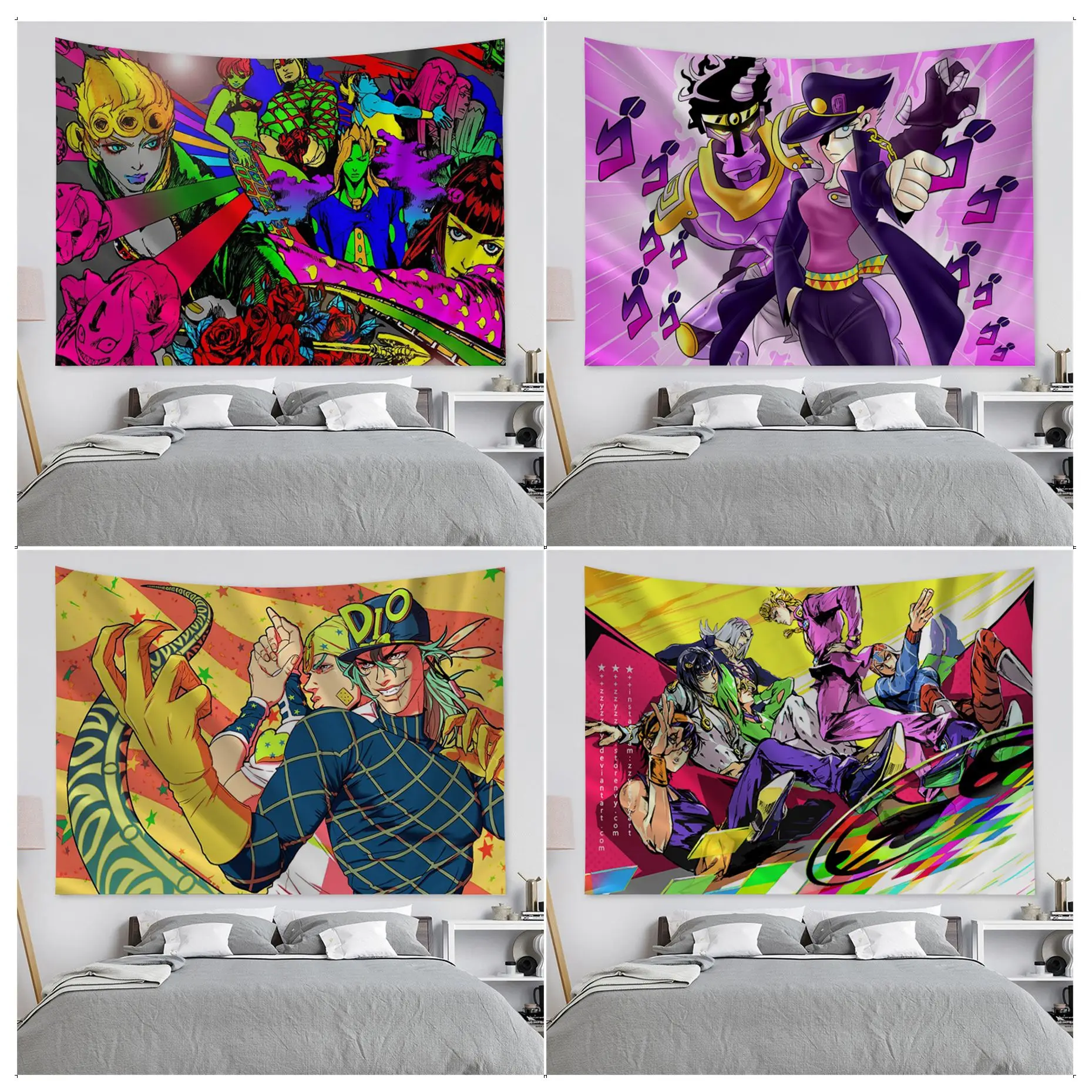 

JOJO Tapestry Chart Tapestry for Living Room Home Dorm Decor Art Home Decor