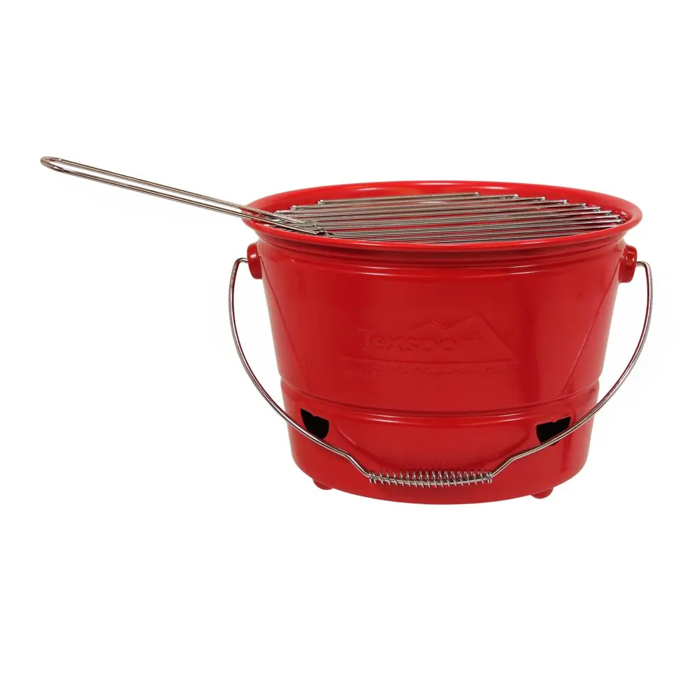 

Tex Sport Portable BBQ ведро для гриля Red