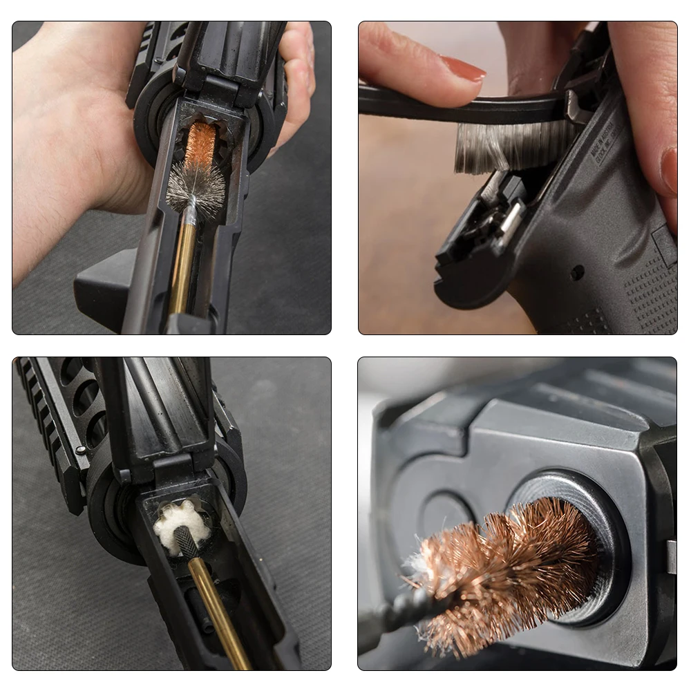 Набор для чистки векторной оптики 12GA Охотничьи аксессуары калибр 177 .22 очиститель