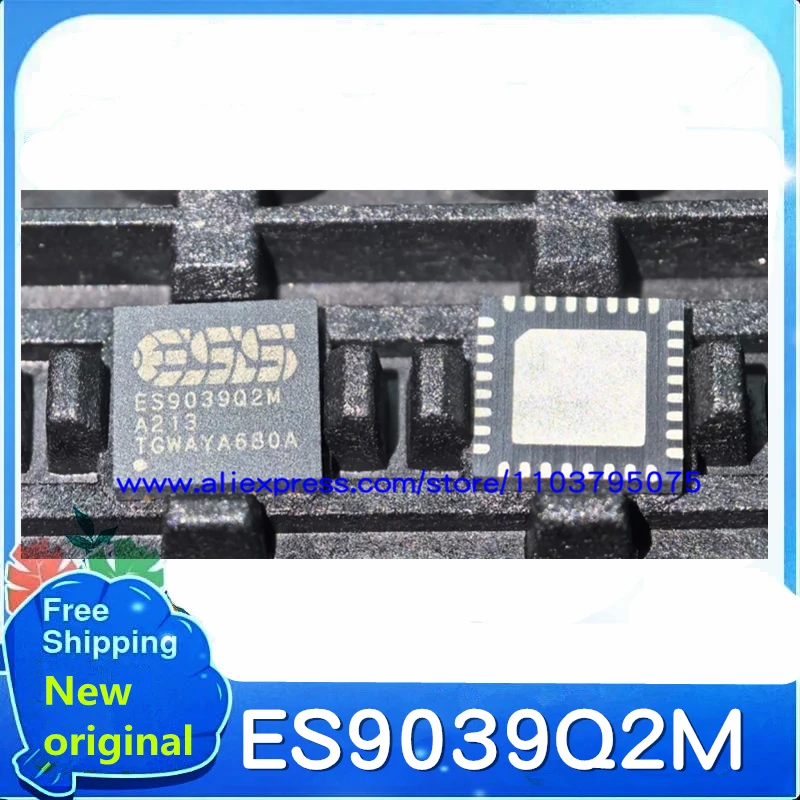 

1 шт. ~ 10 шт./лот ES9039Q2M 768K DSD512 HIFI ЦАП 6000QFN32 100% новый оригинальный запас