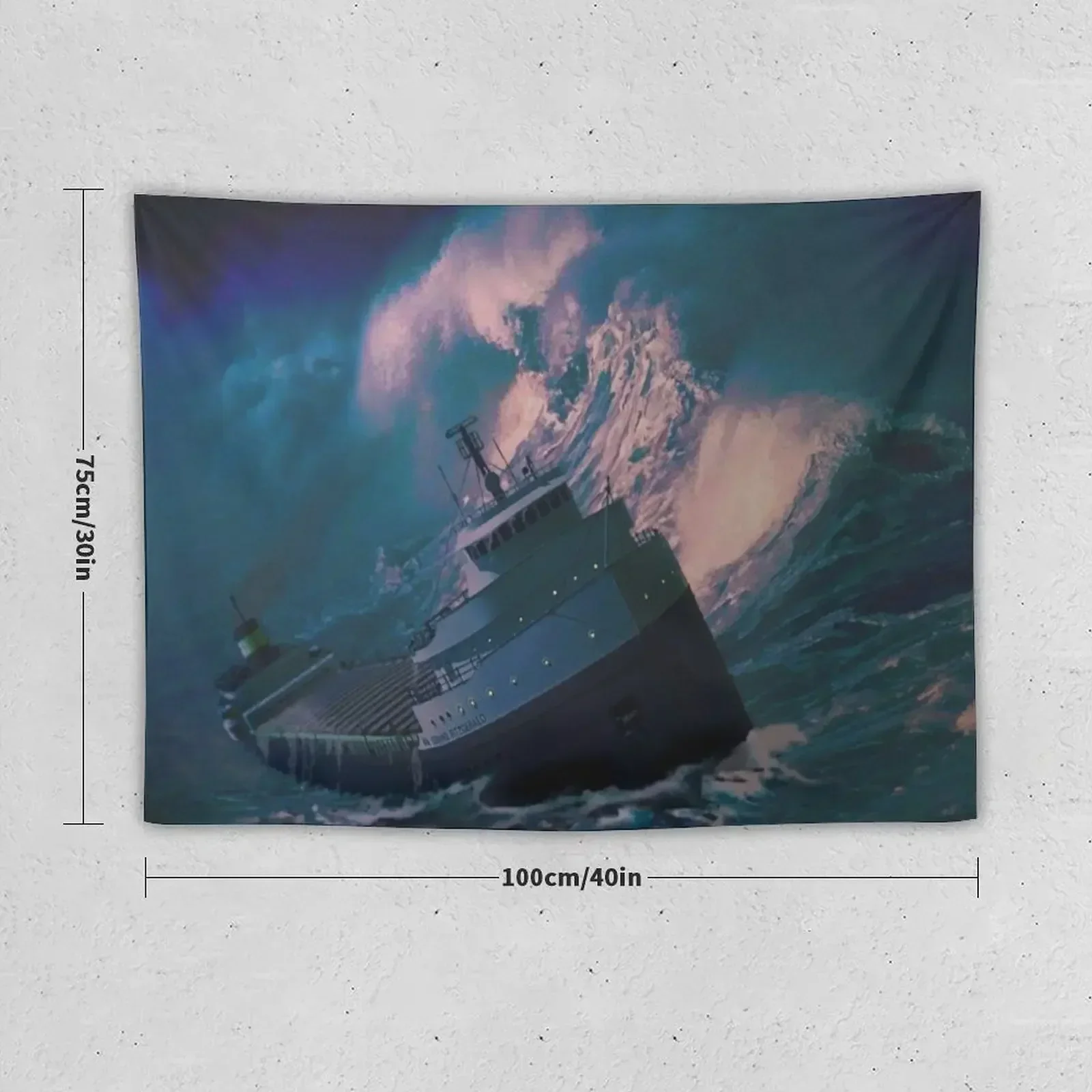 Эдмунд Фитцджеральд гобелен украшения дома для спальни ковер на стене