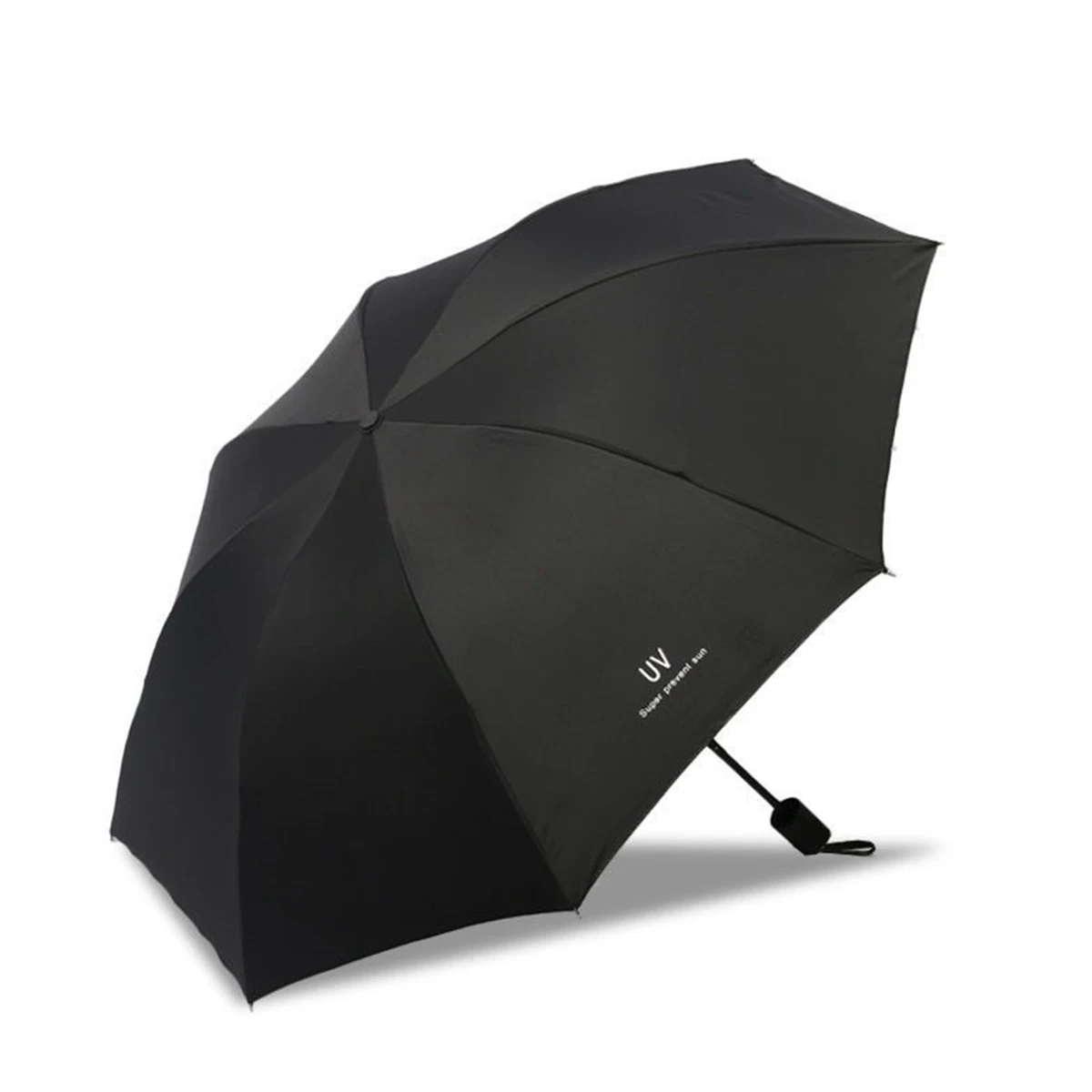 

Модный складной зонт с УФ-защитой, портативный дорожный зонт, легкий зонт от солнца с УФ-защитой, ветрозащитный, непромокаемый кошелек