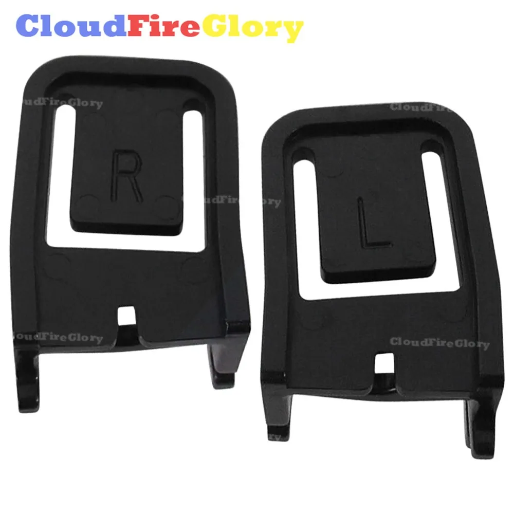 

CloudFireGlory для Honda Civic 2016-2020 пара передняя левая/правая фара зажим черный пластик 33155-TBA-A01 33155TBAA01