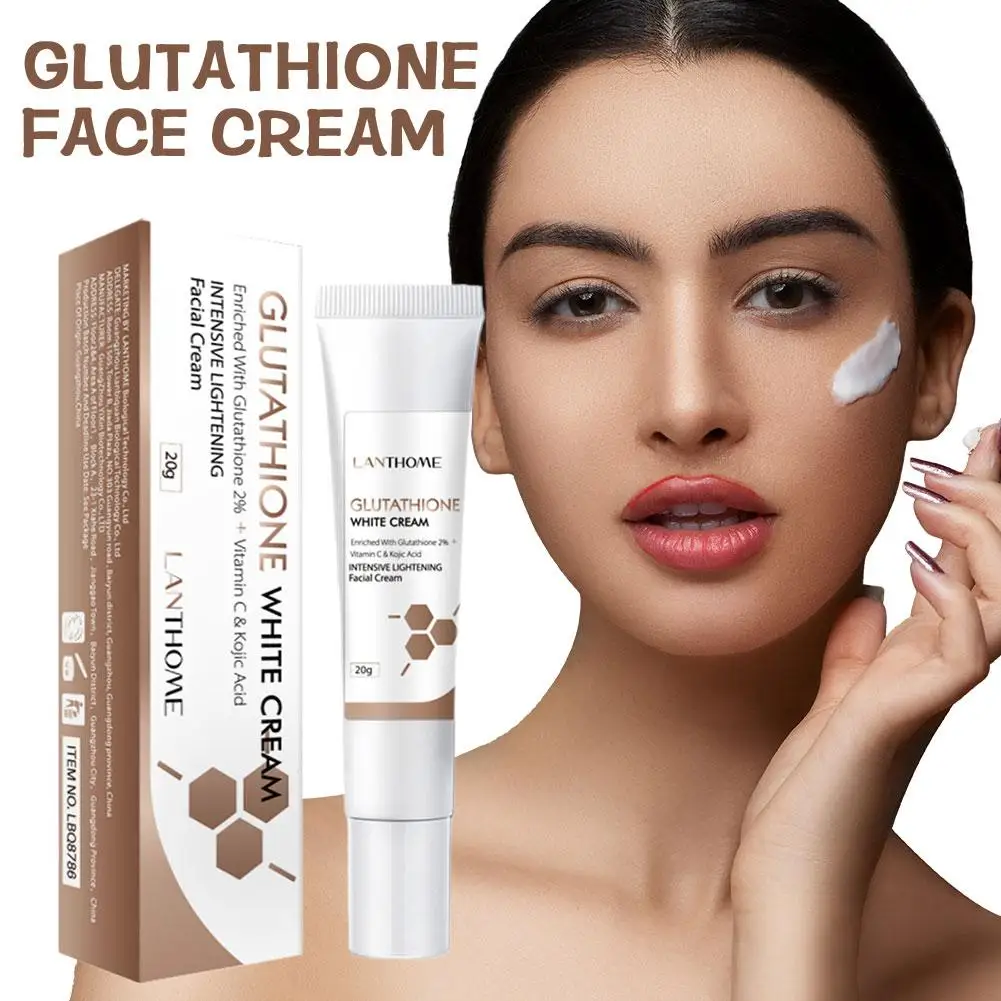 Lanthome Glutathione Отбеливающий и удаляющий пятен крем для лица 20 г I7F9