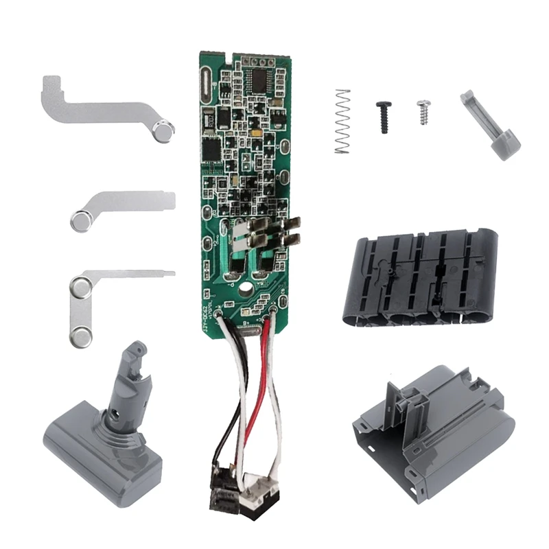 

1 Set Li-Ion Battery Charging Kit Battery Protection Kit For Dyson 21.6V 2.2Ah 3.0Ah DC61 DC62 Vacuum Cleaner