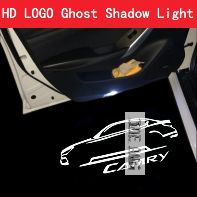 

2pcs LED HD Car Door Light Projector Ghost Shadow Light Welcome Light Courtesy Light For TOYOTA Camry 6Generation 8Generation