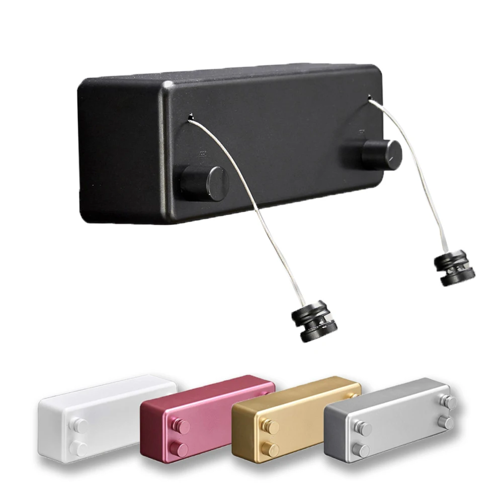 

Выдвижная настенная вешалка для сушки одежды на балконе