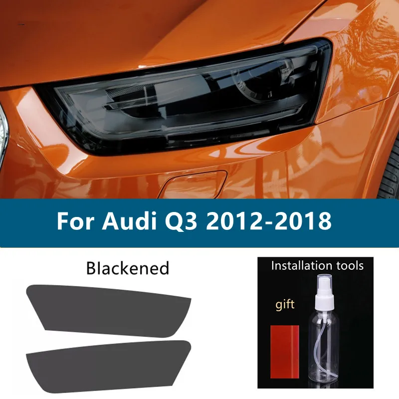 

Для Audi Q3 8U F3 2012-в наличии RSQ3 Sportback Автомобильная фара ТИНТ дымчато-Черный защитная пленка прозрачные наклейки из ТПУ аксессуары