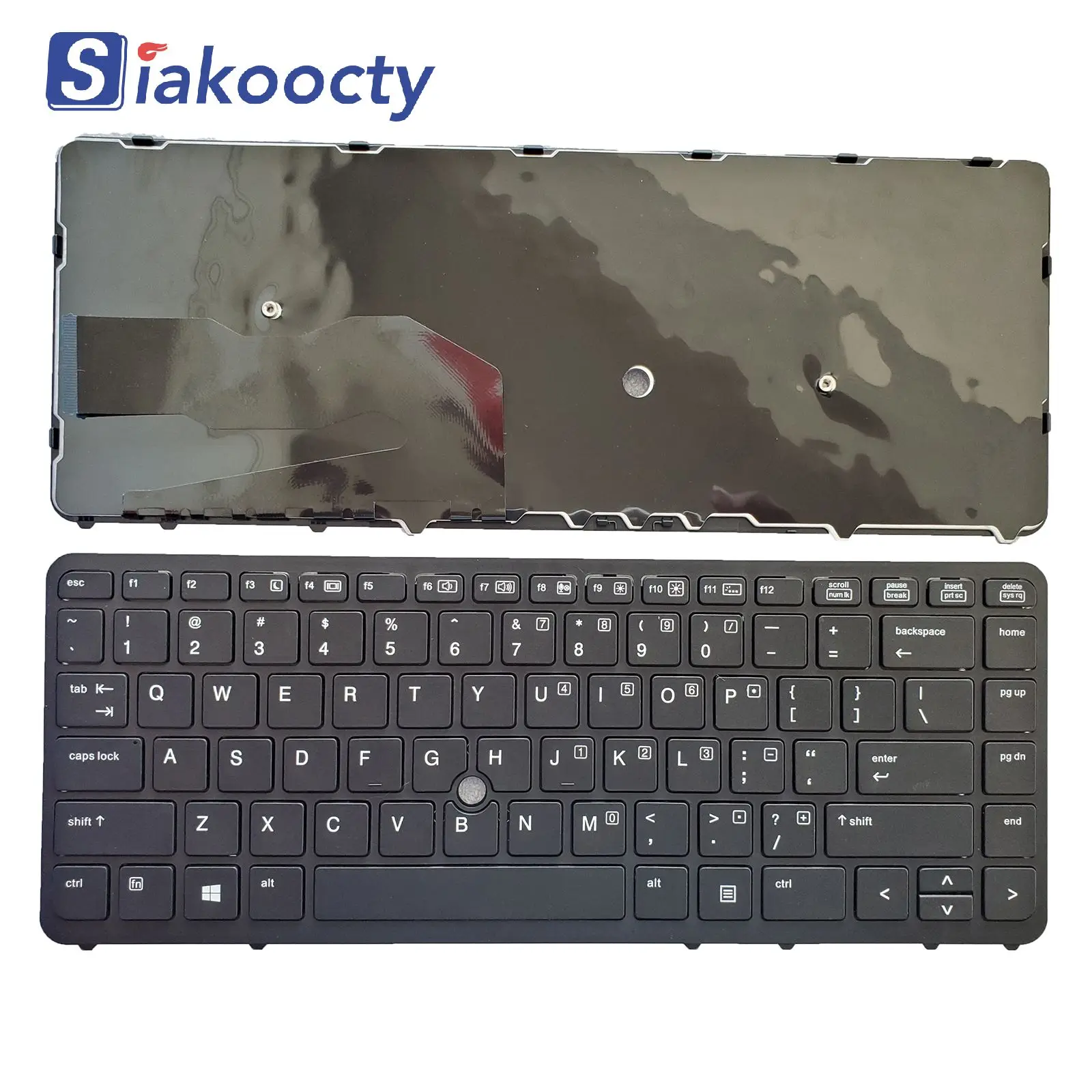

Клавиатура US для HP EliteBook 840 G1 G2 850 G1 zbook 14, без подсветки, без точки серебра