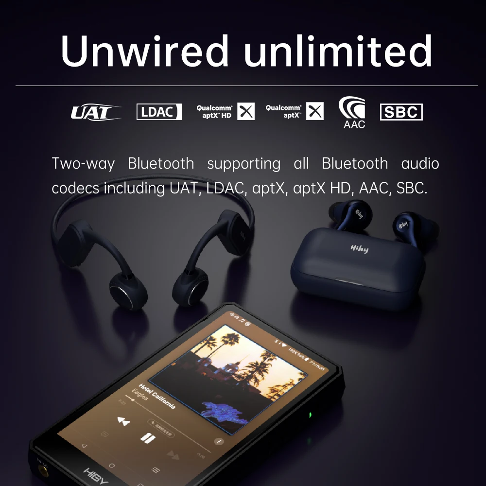 HiBy R5 Gen 2 / II портативный MP3 музыкальный плеер Android HiFi нанимает Dual ES9219C Bluetooth MQA 16X USB DAC