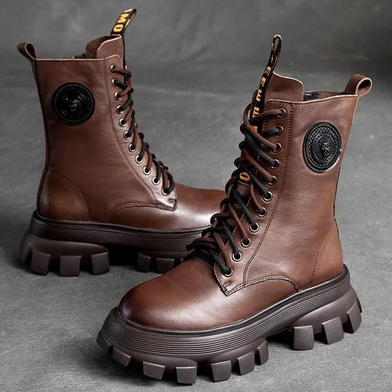 Женские ботинки со шнуровкой размер 35 - 43 цвет в ассортименте