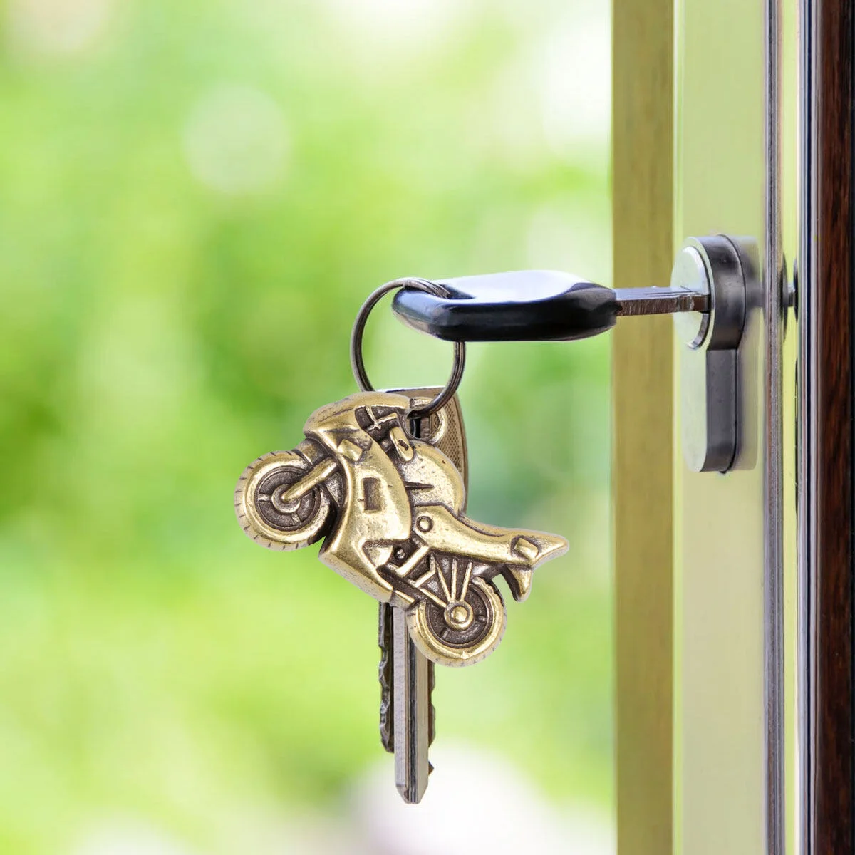 Motorcycle Shape Pendant Key Chain Motorcycle Hanging Decor Charms Creative Key Ring Pendant Jewelry Making Accessories for