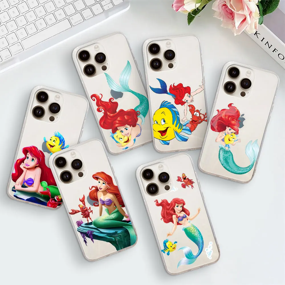 Прозрачный силиконовый чехол для Apple iPhone 13 15 11 12 Mini 14 Pro Max X XS 7 8 Plus XR