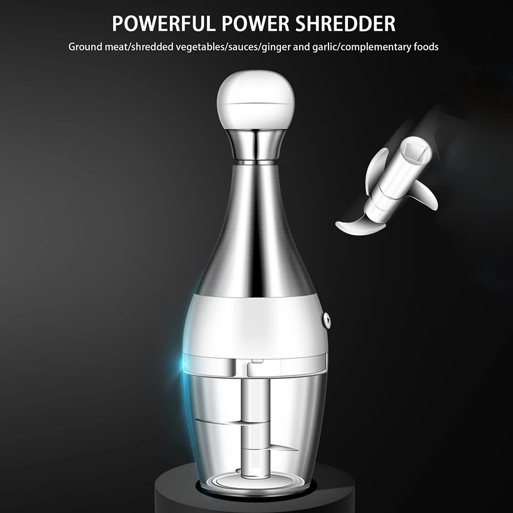 Ручной измельчитель еды Портативная мясорубка для овощей без легких перца и