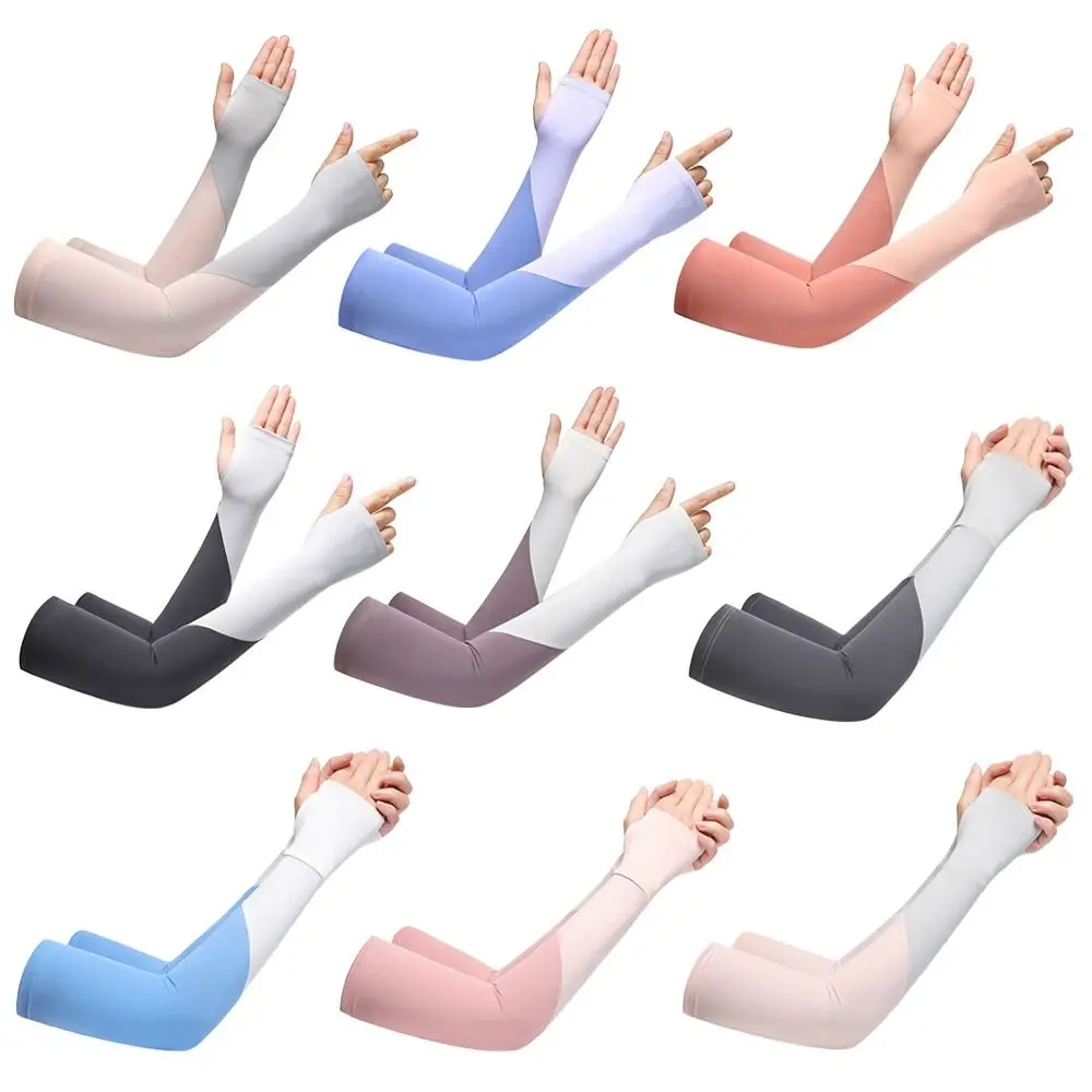 

Sportswear Running Summer Cooling Arm Cover Sun Protection Outdoor Sport Arm Sleeves