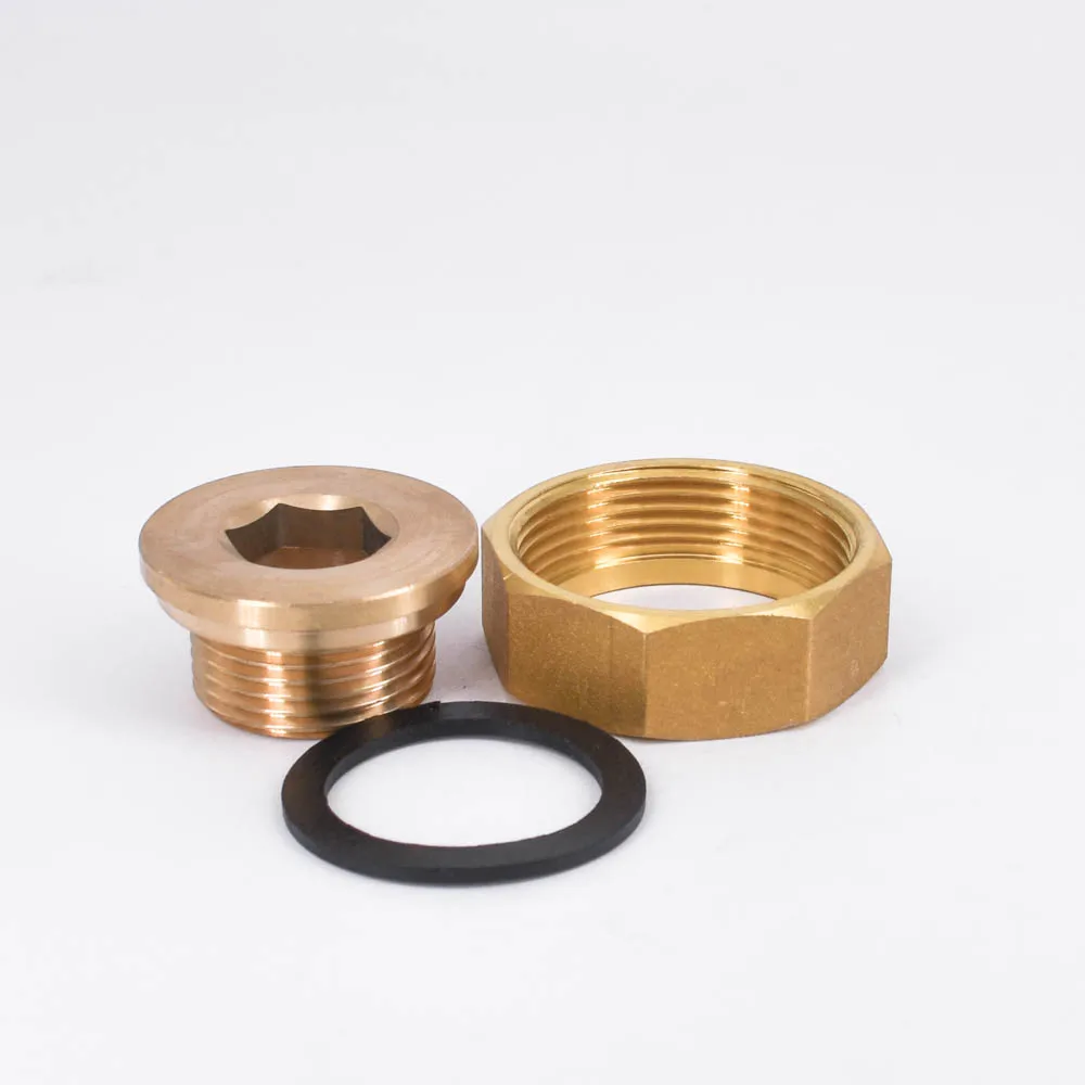 Переходник с внутренней резьбы BSP на наружную резьбу 1-1/2 дюйма короткой резьбой