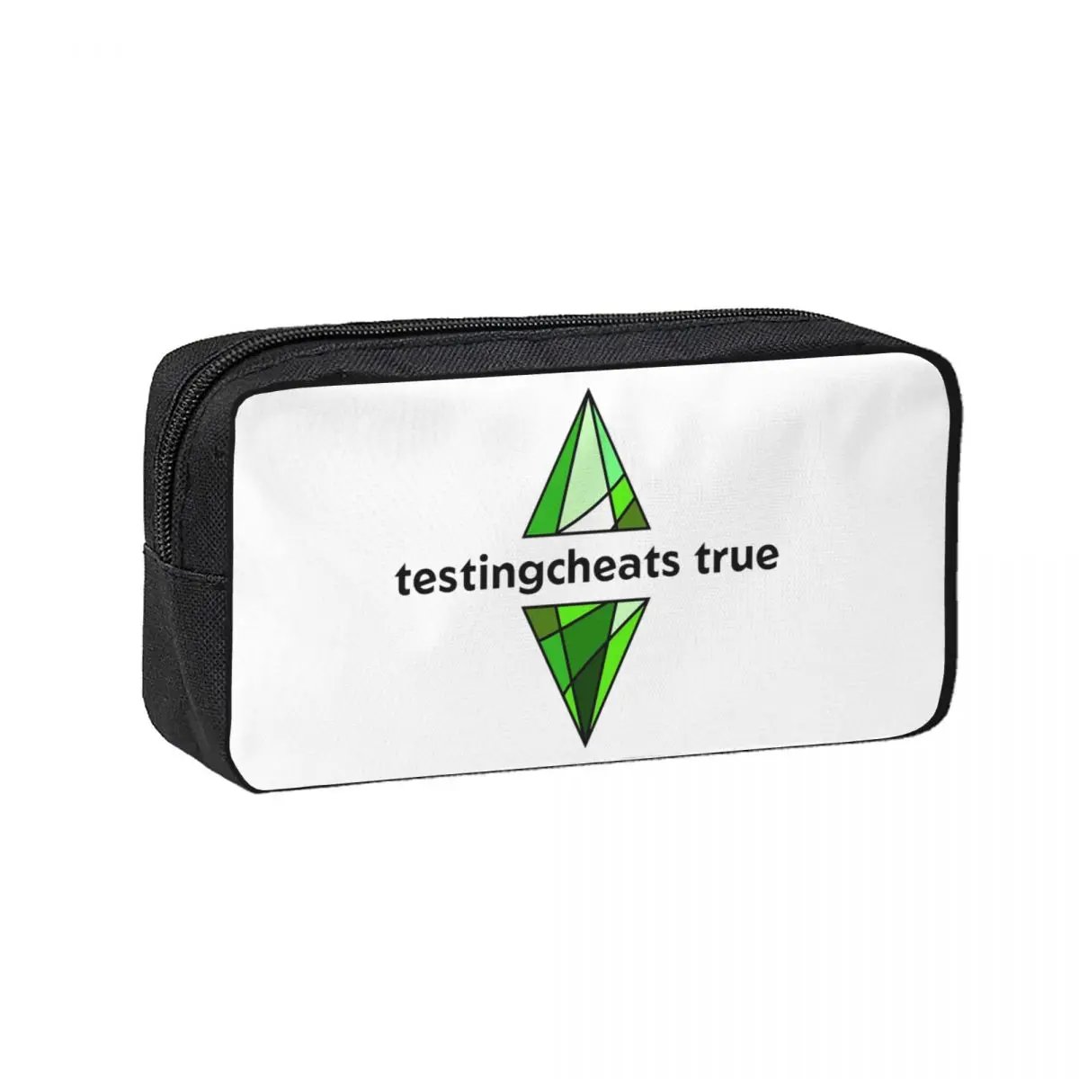 Фото The Sims 4 - Testingcheats True Plumbob Пеналы для студентов, подарочные пеналы-коробки, пеналы-сумки, пеналы большой вместимости, пеналы-органайзеры для ручек №1