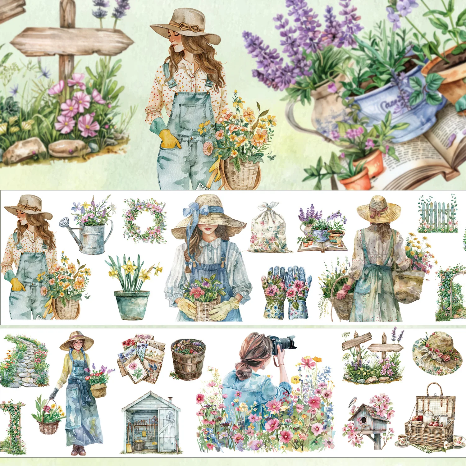 

Декоративные клейкие ленты Alideco E01-04-05