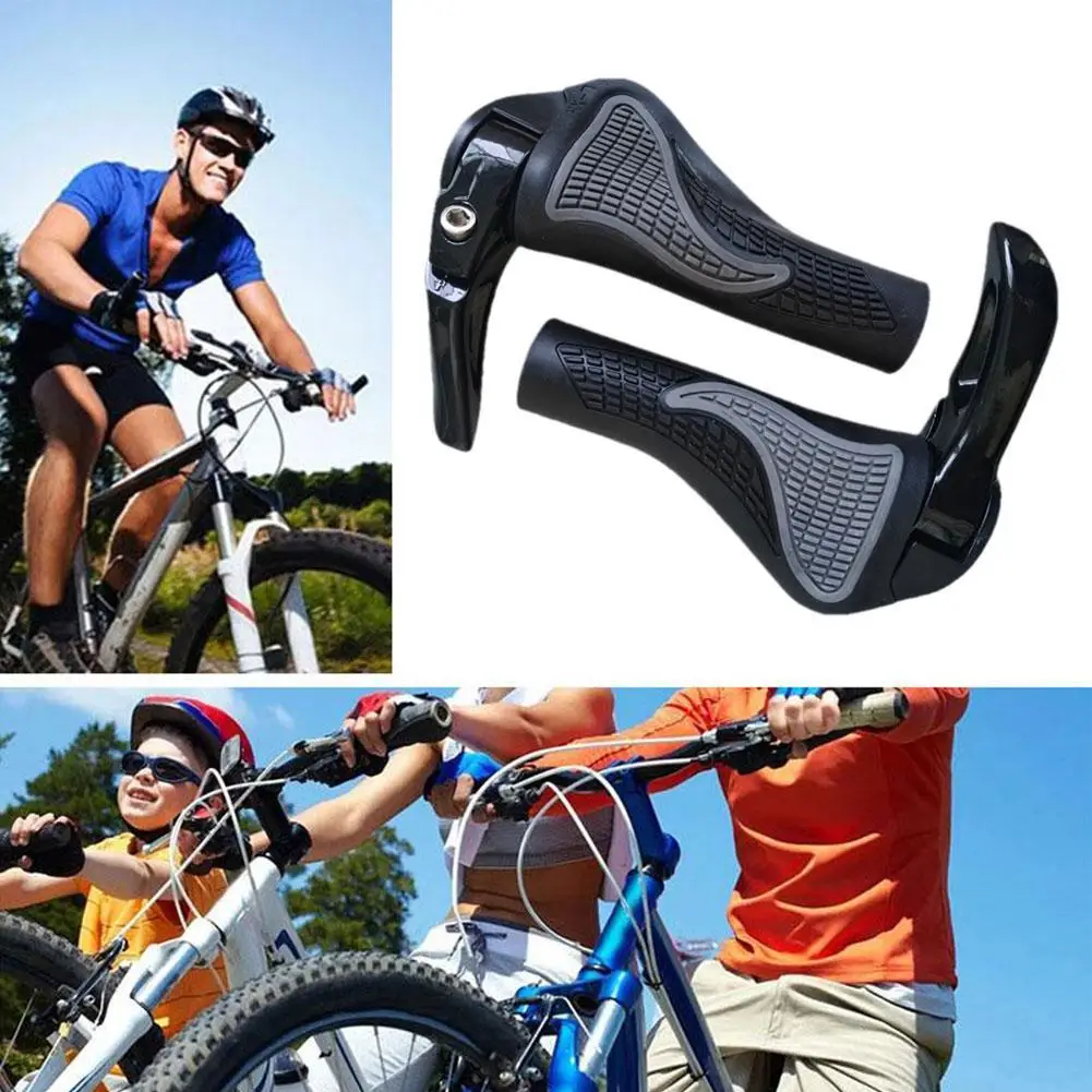 

Grips Soft Bike Handlebar Grip Shockproof Non-slip Bicycle Handlebars Cuffs Bike Handle Cover for MTB Road Bike Accessories