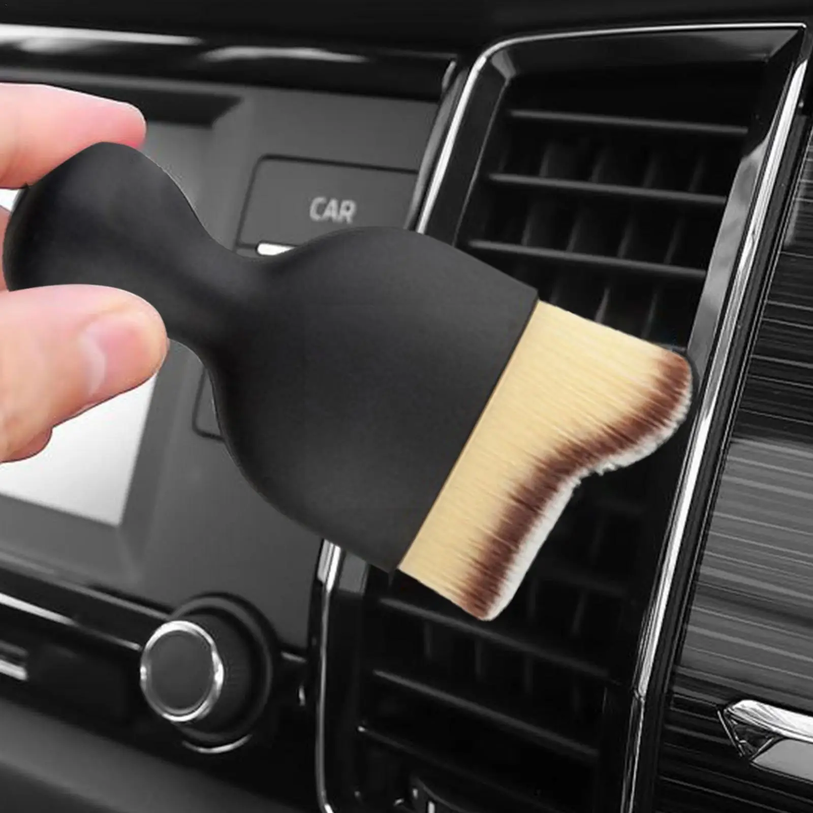 

Car Interior Cleaning Tool Air Conditioner Air Outlet Soft Car Car Brush Artifact Brush Brush Crevice Dust Removal Cleaning J6Y6