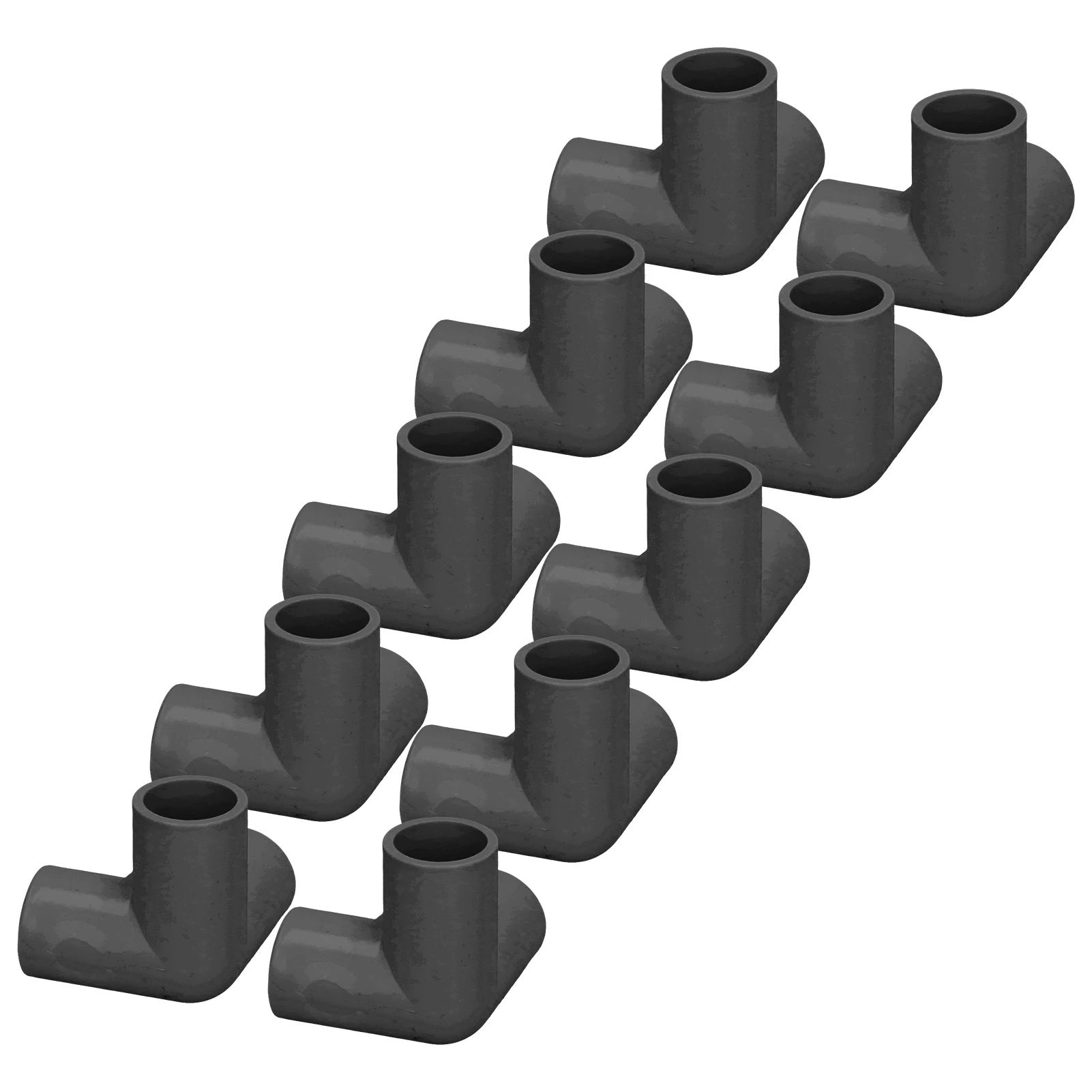 10 шт. 3-ходовые фитинги для труб ПВХ пластиковый тройник фитинг колено угловой