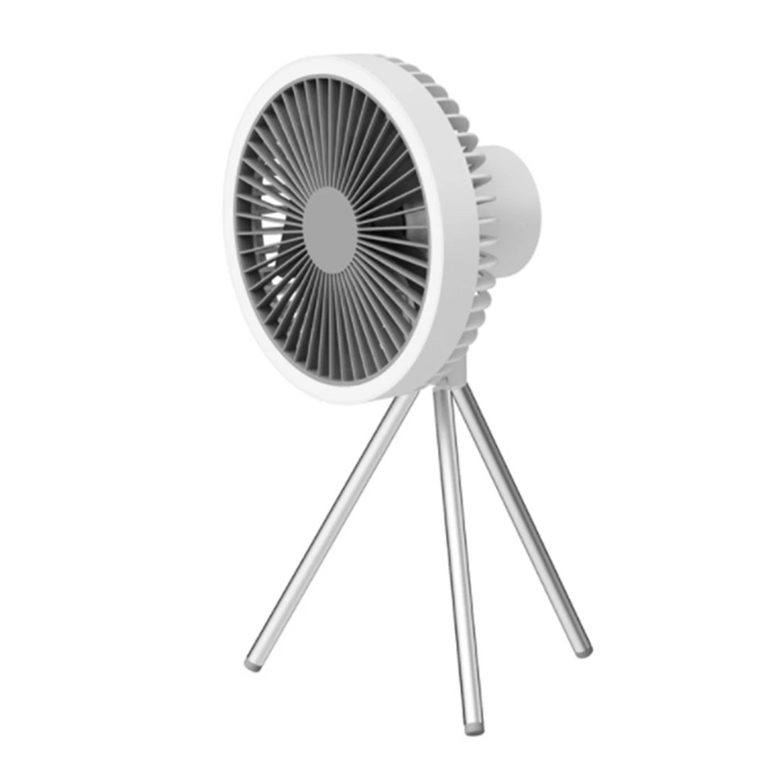 

Camping Fan with LED Lights,10000MAh Portable Tent Fan with Tripod,360 Degree Pivot Cooling Fan,for Camping,Travel,White