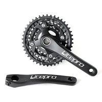 litepro bike 3 speed chainwheel 30 hollow integration with bb bicycle parts