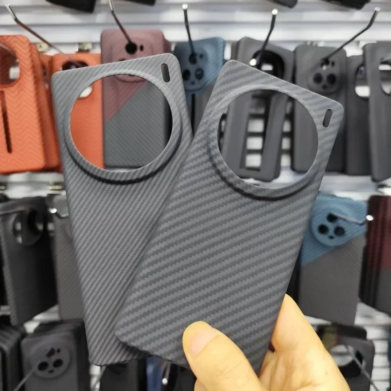 Чехол из углеродного волокна для VIVO X100 Ultra противоударный чехол арамидного