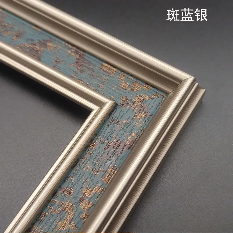 

European-Style Retro Oil Painting Frame, Outer Frame, Photo Frame Mounting, Set Size, Digital Picture Frame, Decorative Wall Han