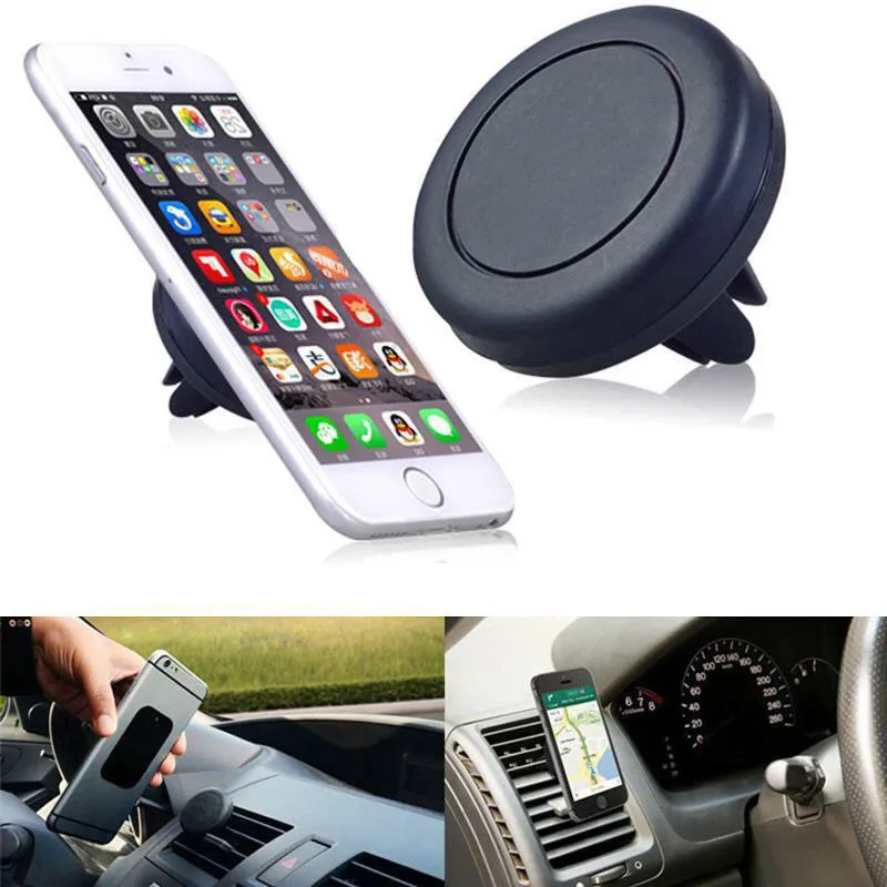 

New Car Phone Holder Super Convenient Magnetic Air Vent Mount Stand Magnet for All Mobile Phone iPhone6 6s 7 plus GPS Braket