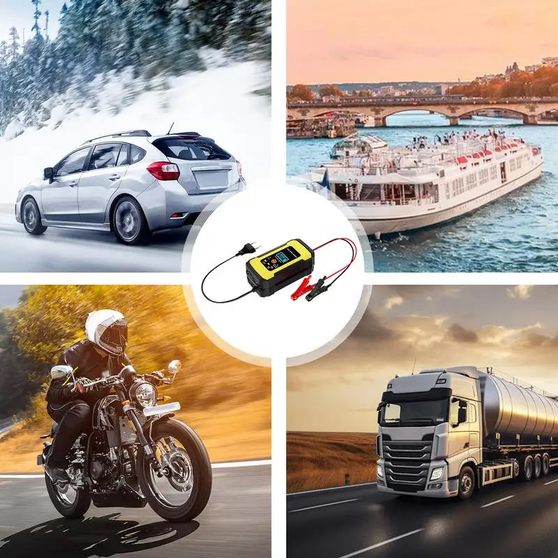 Устройство обслуживания аккумулятора мотоцикла 12V6A умный автомобильный