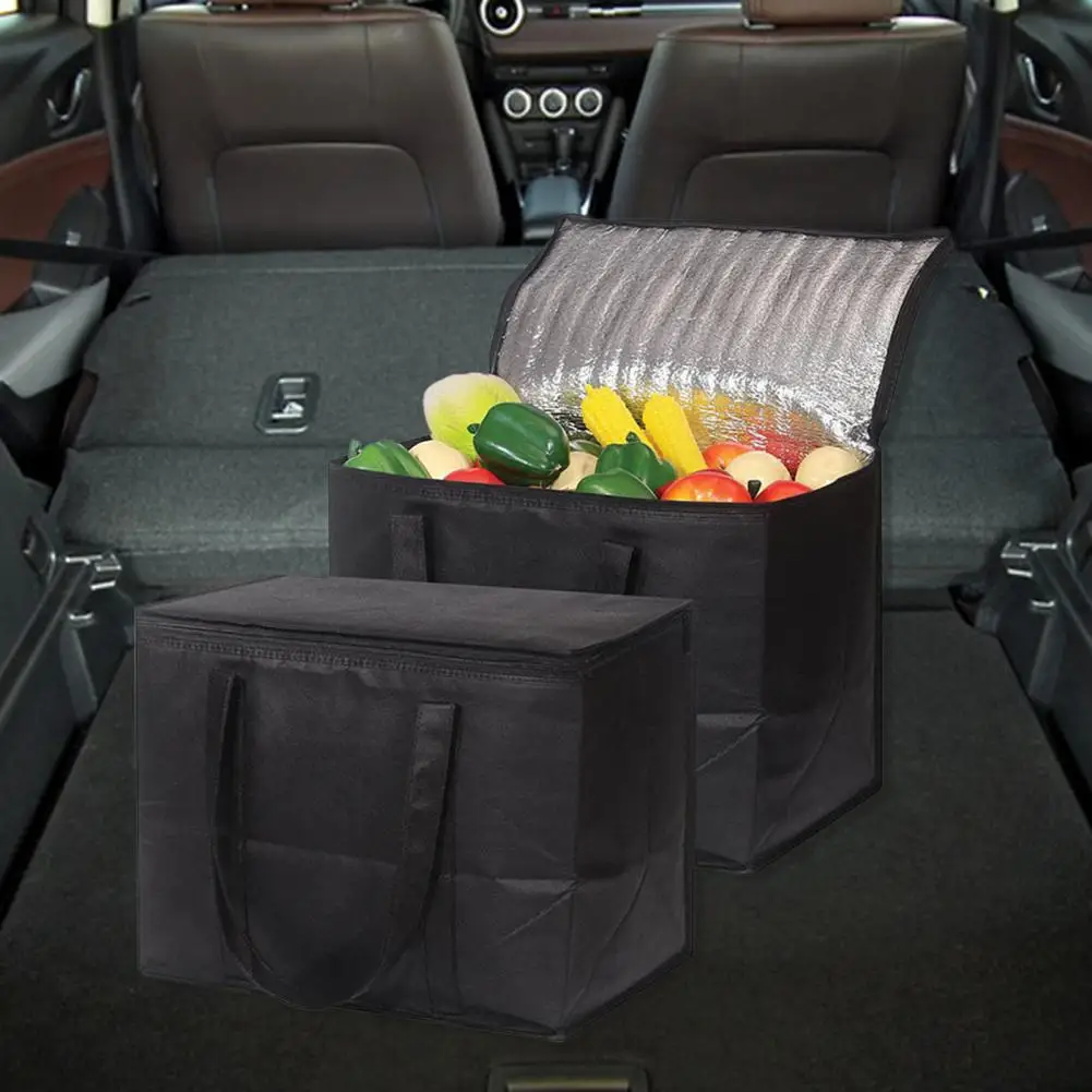 Изолированная сумка-тоут практичная большая емкость легкая в чистке осенняя